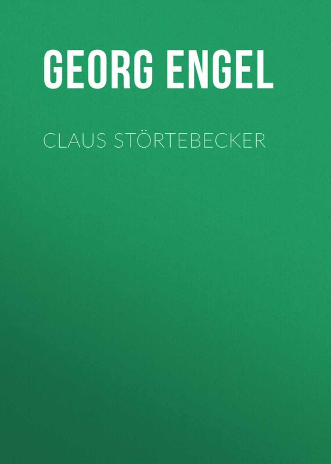 Обложка книги «Claus Störtebecker»