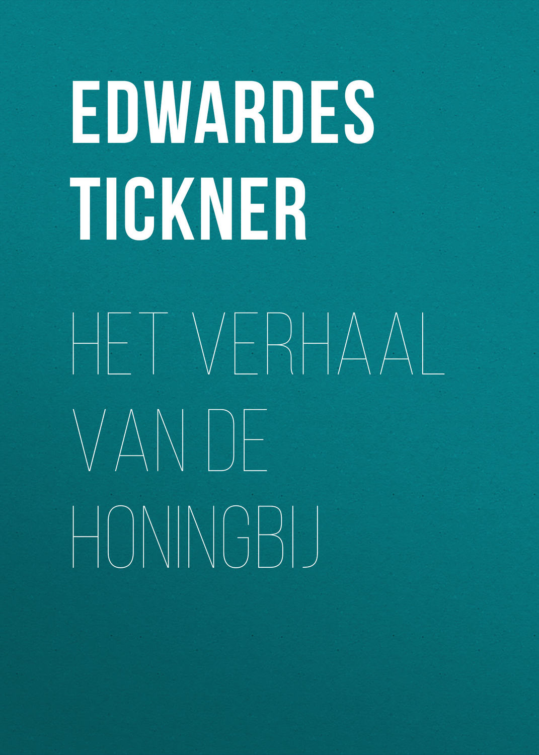Обложка книги «Het verhaal van de honingbij»