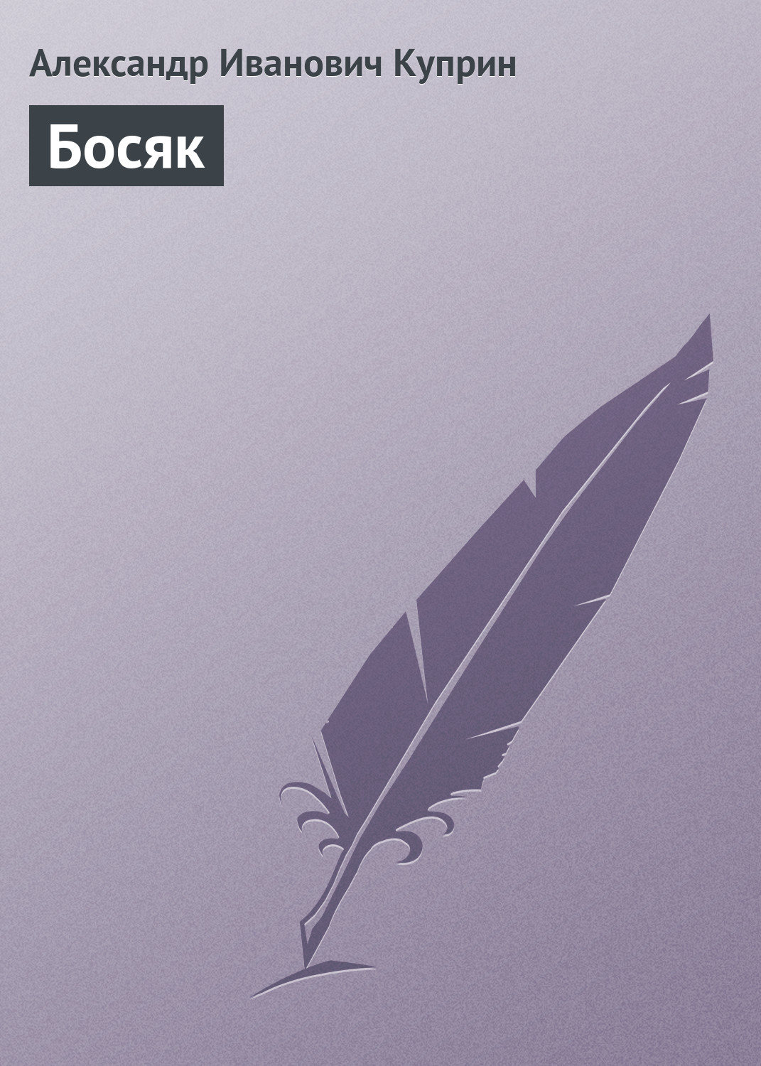 Обложка книги «Босяк»