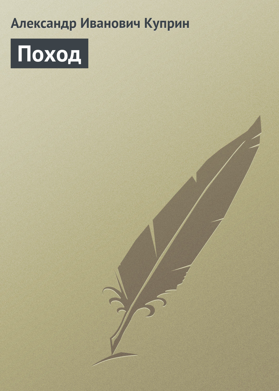 Обложка книги «Поход»