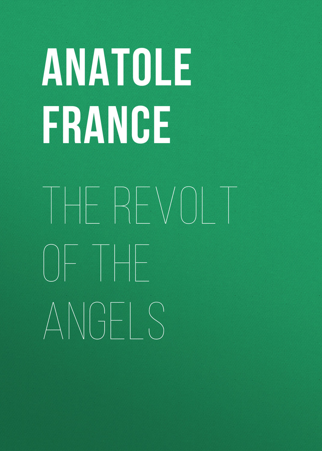 Обложка книги «The Revolt of the Angels»