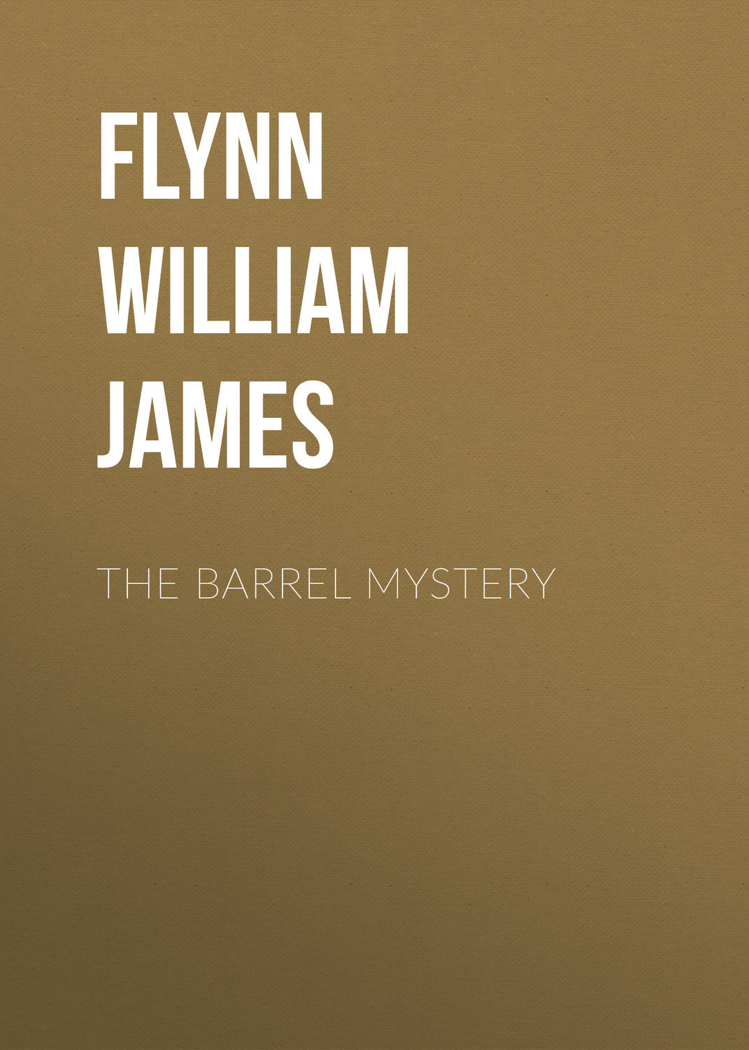 Обложка книги «The Barrel Mystery»
