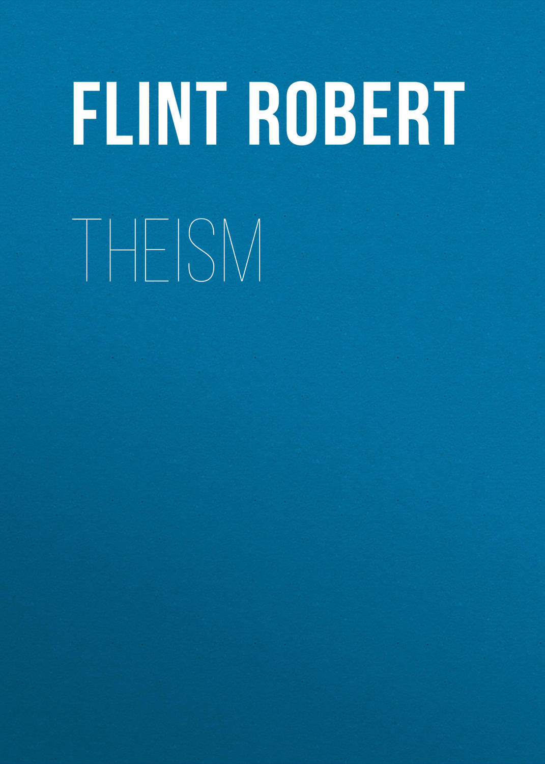 Обложка книги «Theism»
