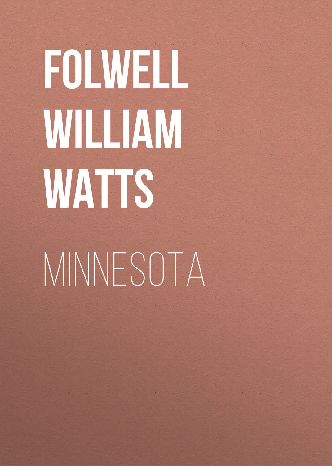 Обложка книги «Minnesota»