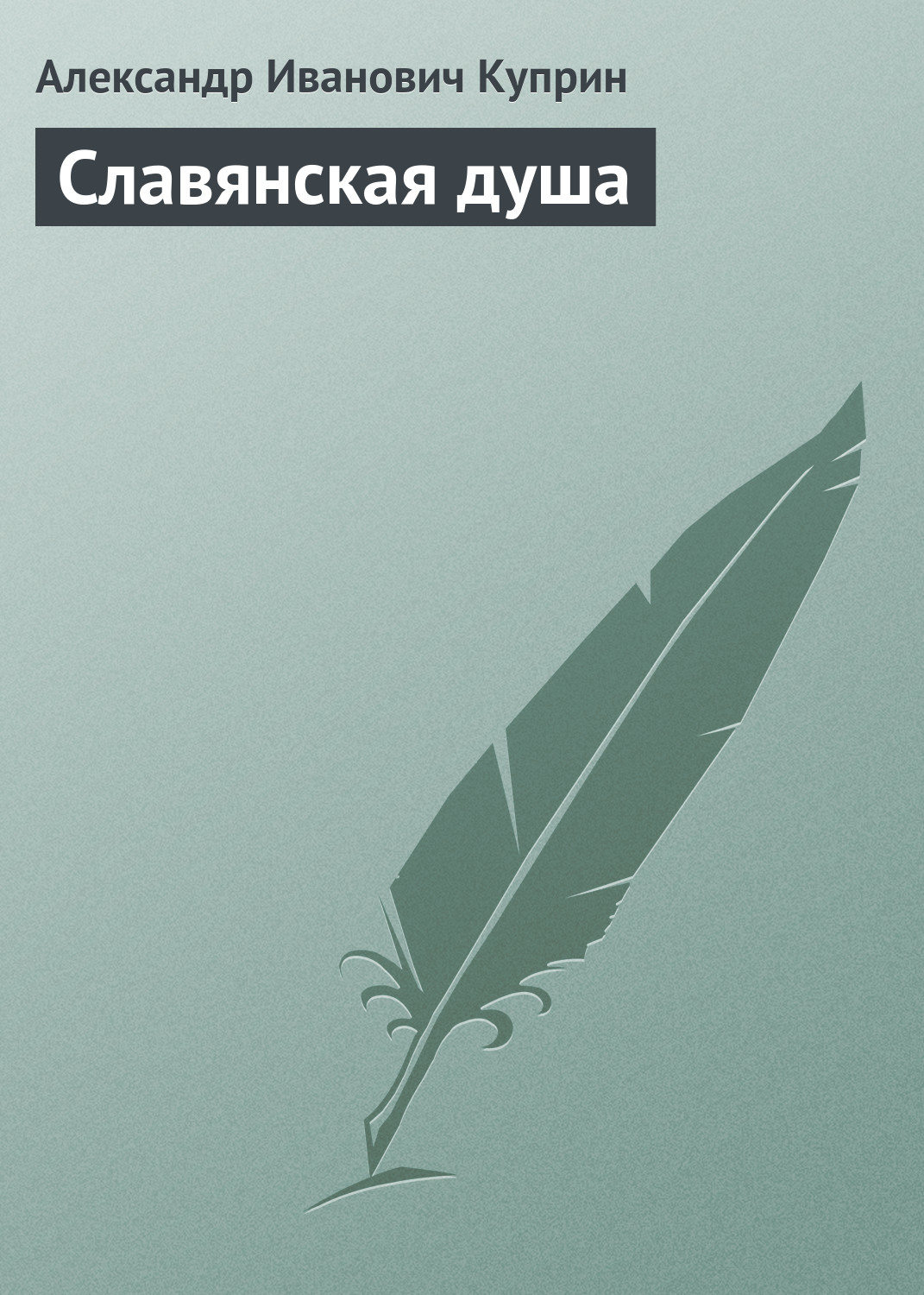 Обложка книги «Славянская душа»