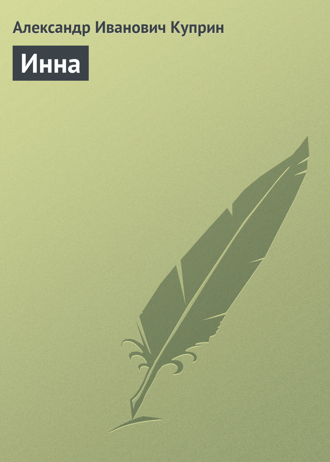 Обложка книги «Инна»