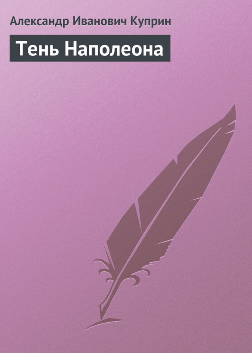 Обложка книги «Тень Наполеона»
