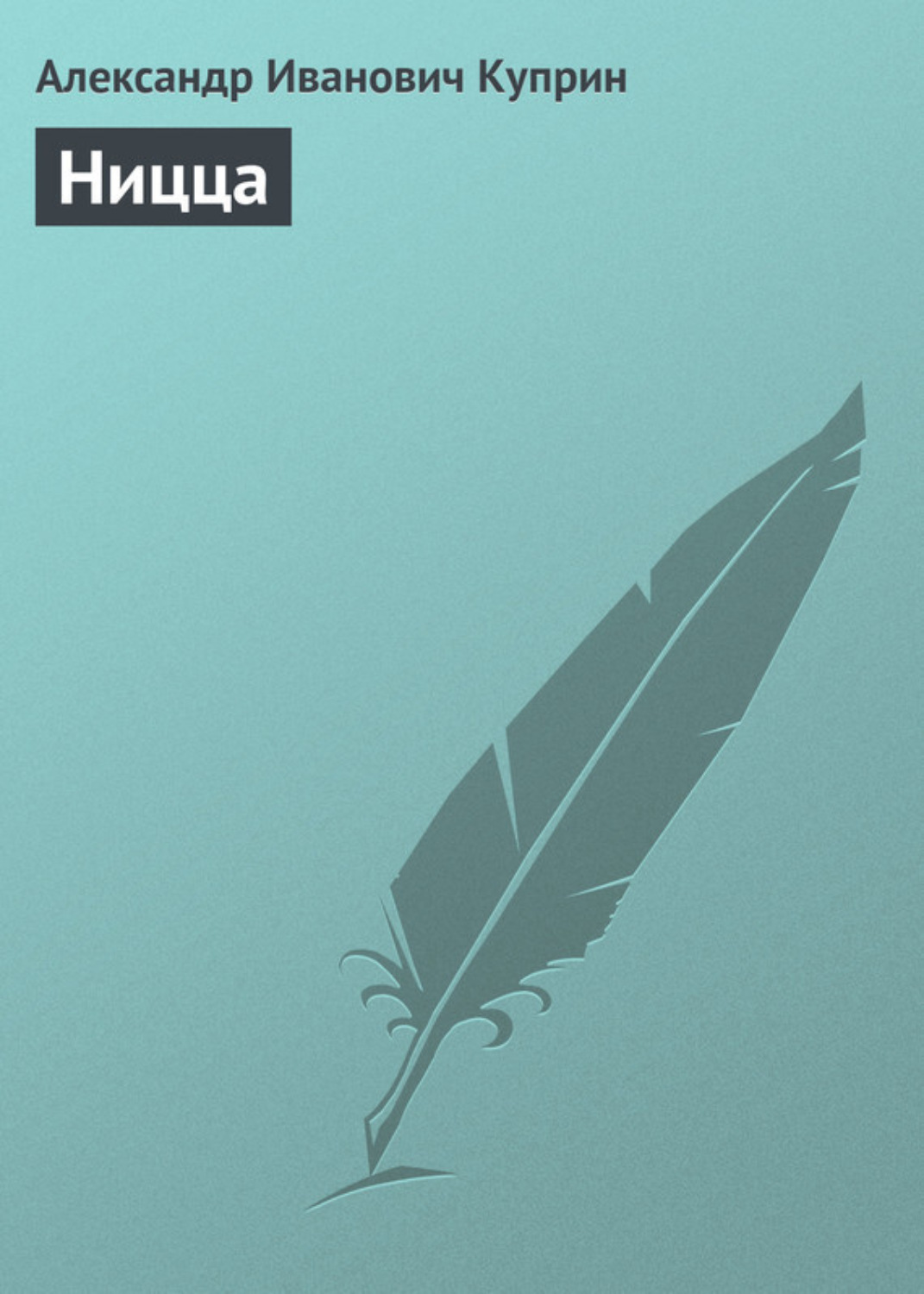 Обложка книги «Ницца»
