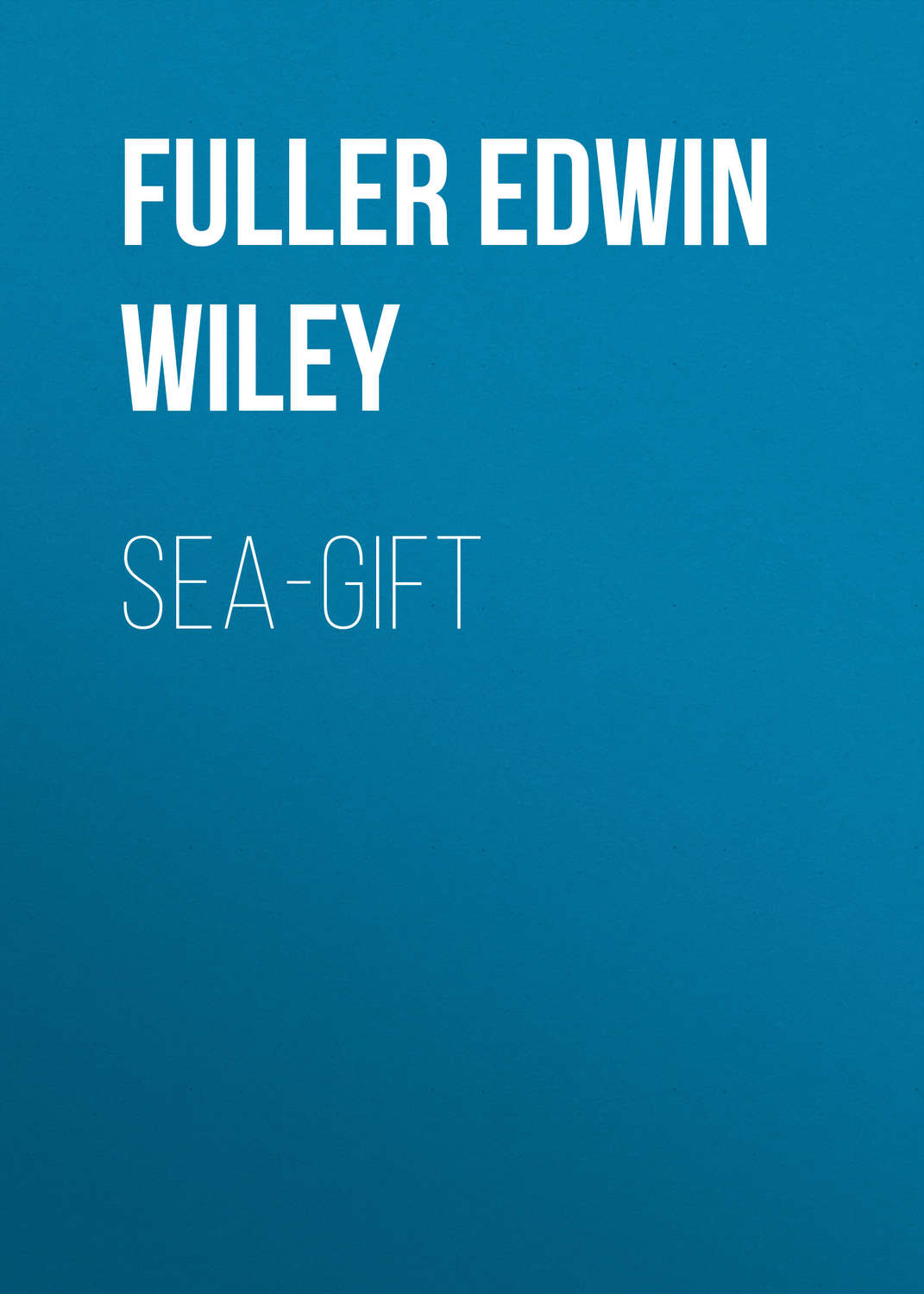 Обложка книги «Sea-gift»