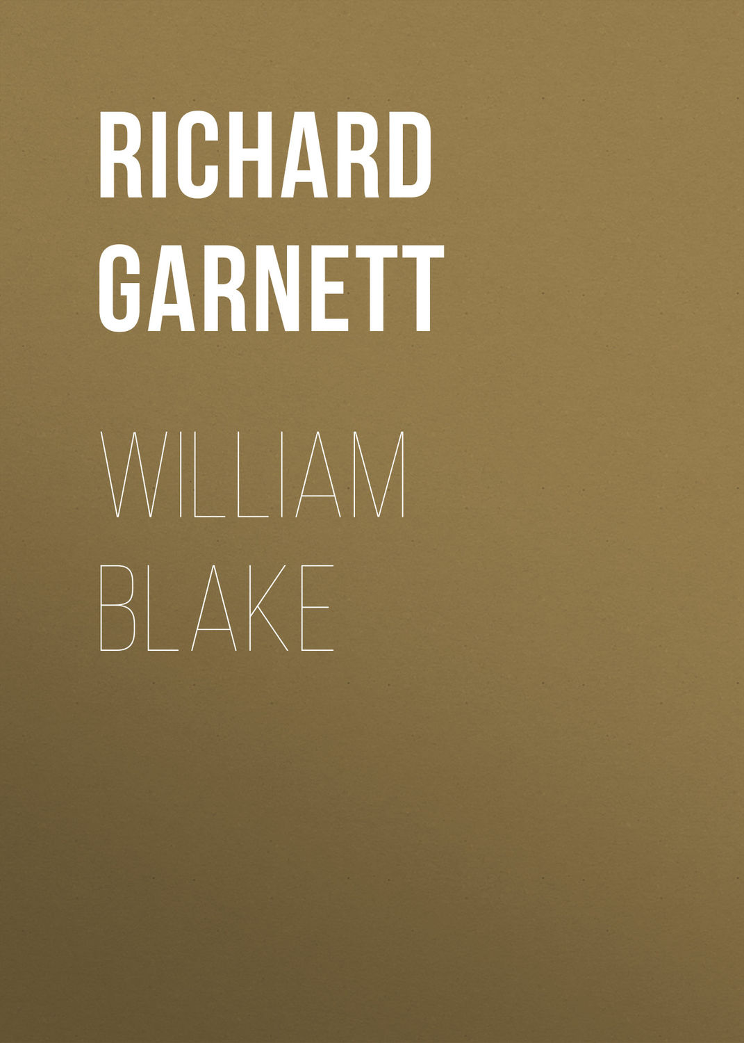 Обложка книги «William Blake»