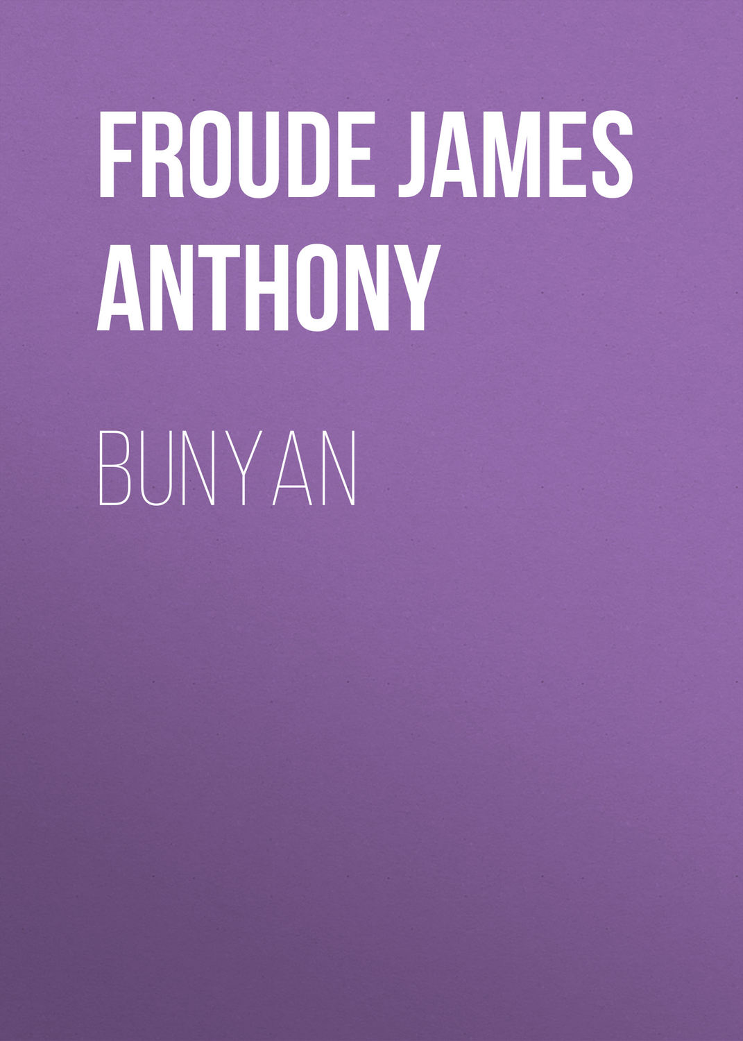 Обложка книги «Bunyan»