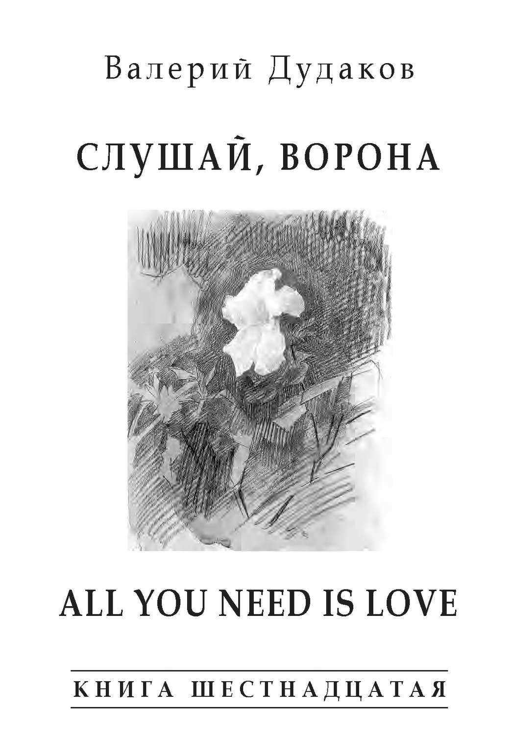 Обложка книги «Слушай, ворона. All Your Need Is Love. Книга шестнадцатая»