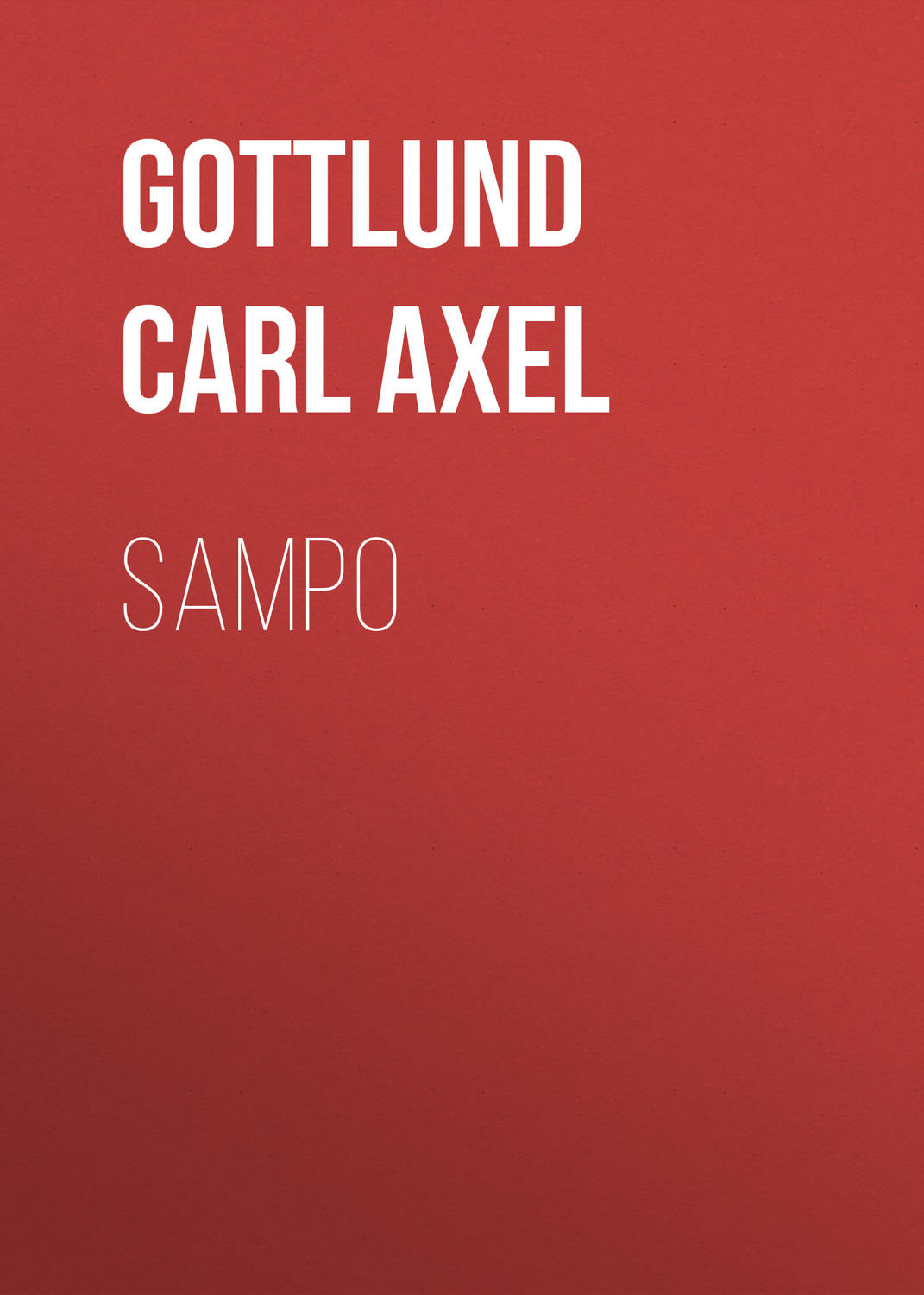 Обложка книги «Sampo»