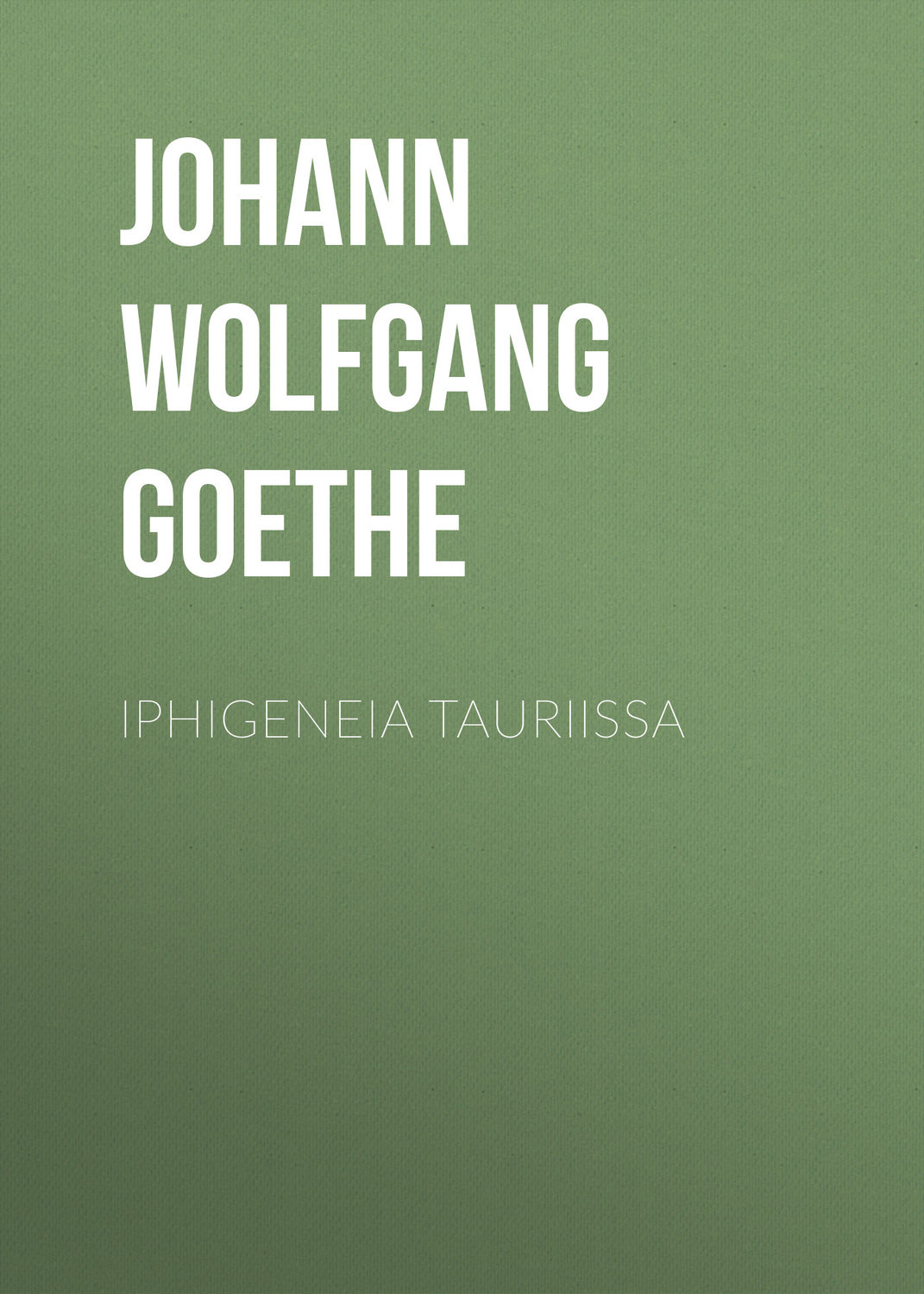 Обложка книги «Iphigeneia Tauriissa»