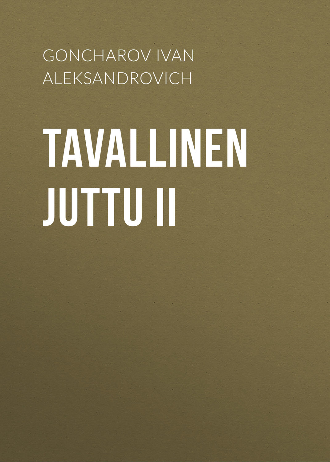 Обложка книги «Tavallinen juttu II»