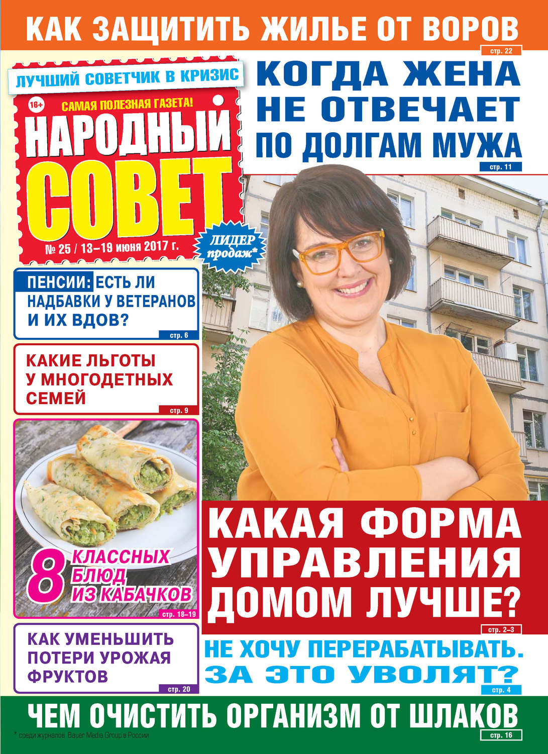 Обложка книги «Народный совет №25/2017»