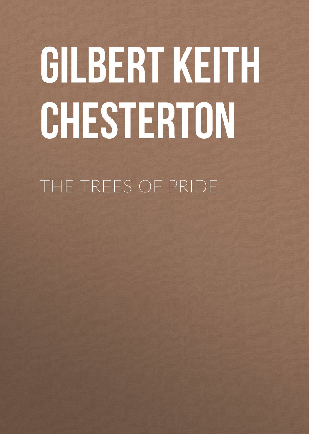 Обложка книги «The Trees of Pride»