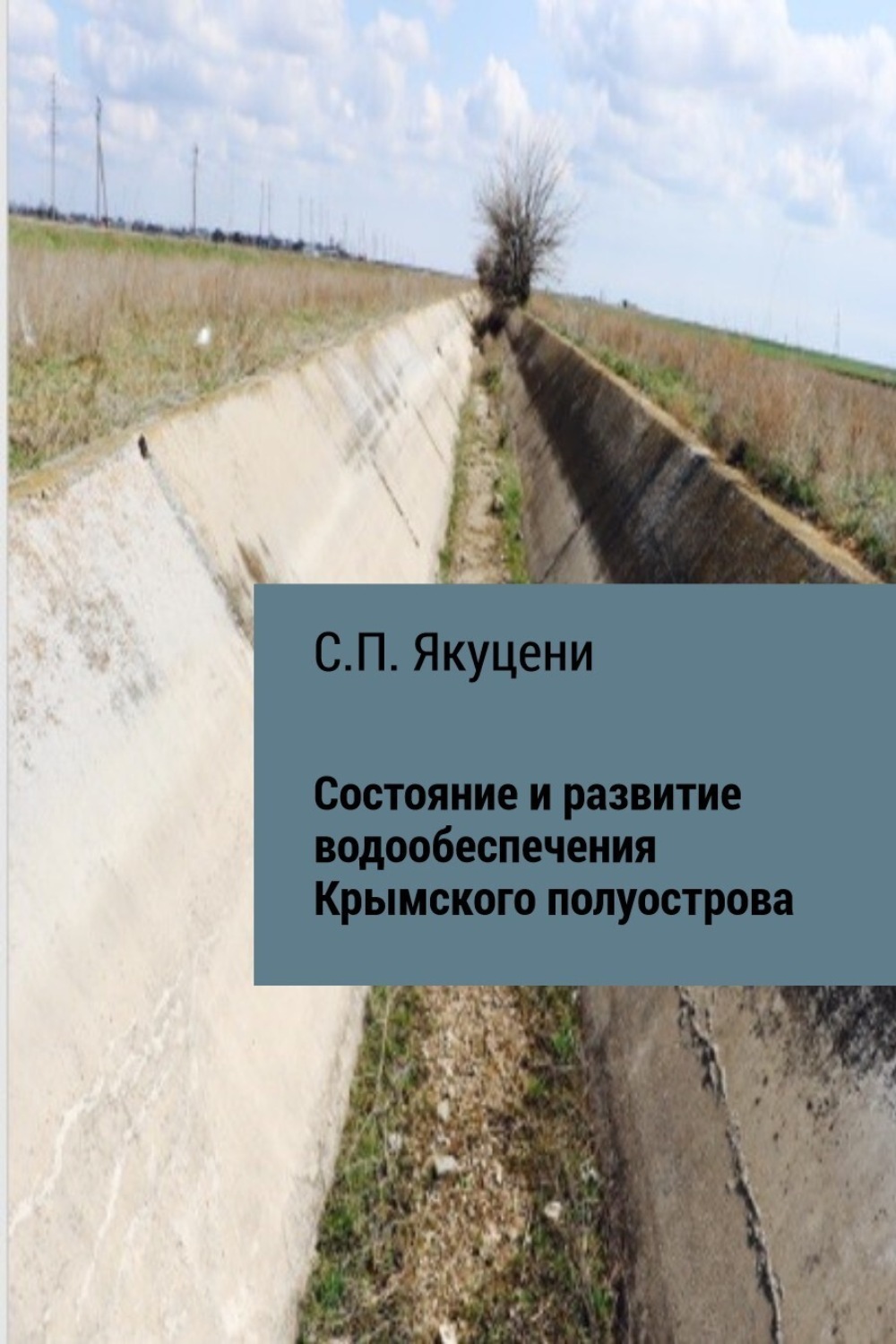 Обложка книги «Состояние и развитие водообеспечения Крымского полуострова»