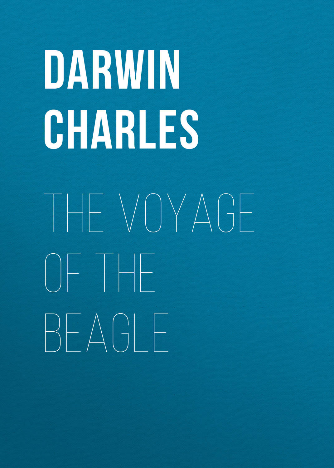 Обложка книги «The Voyage of the Beagle»