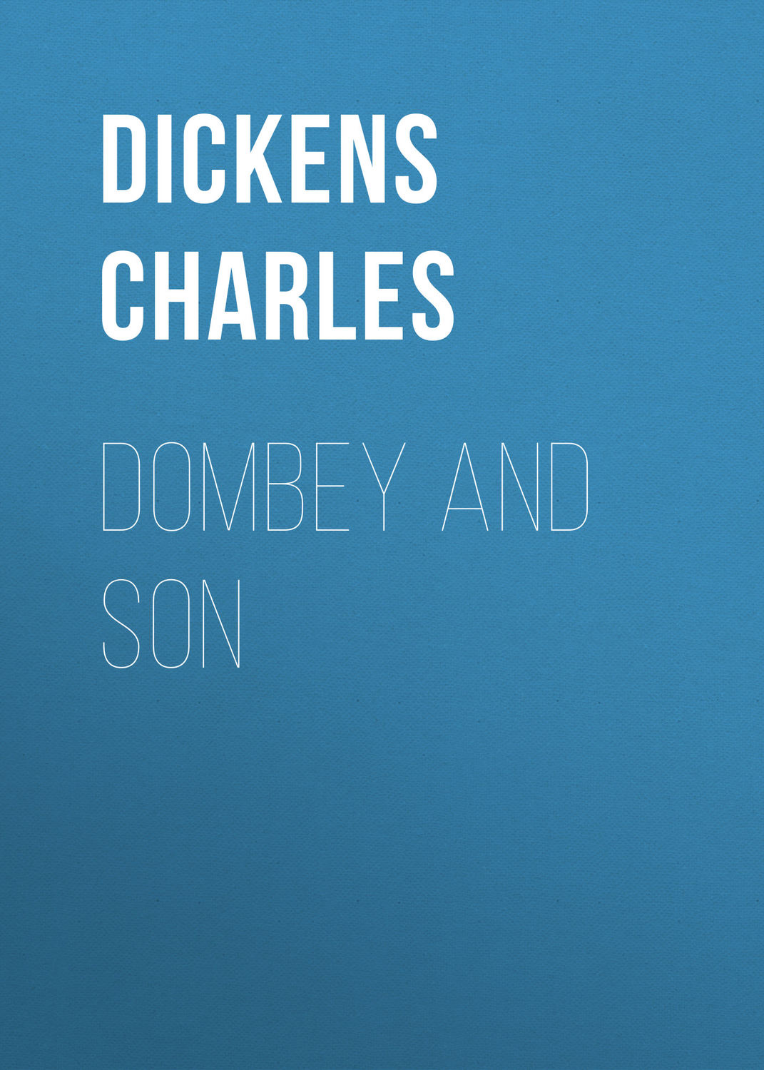 Обложка книги «Dombey and Son»
