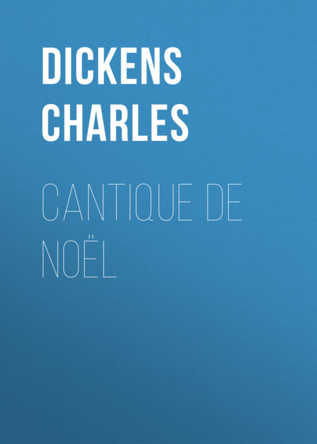 Обложка книги «Cantique de Noël»
