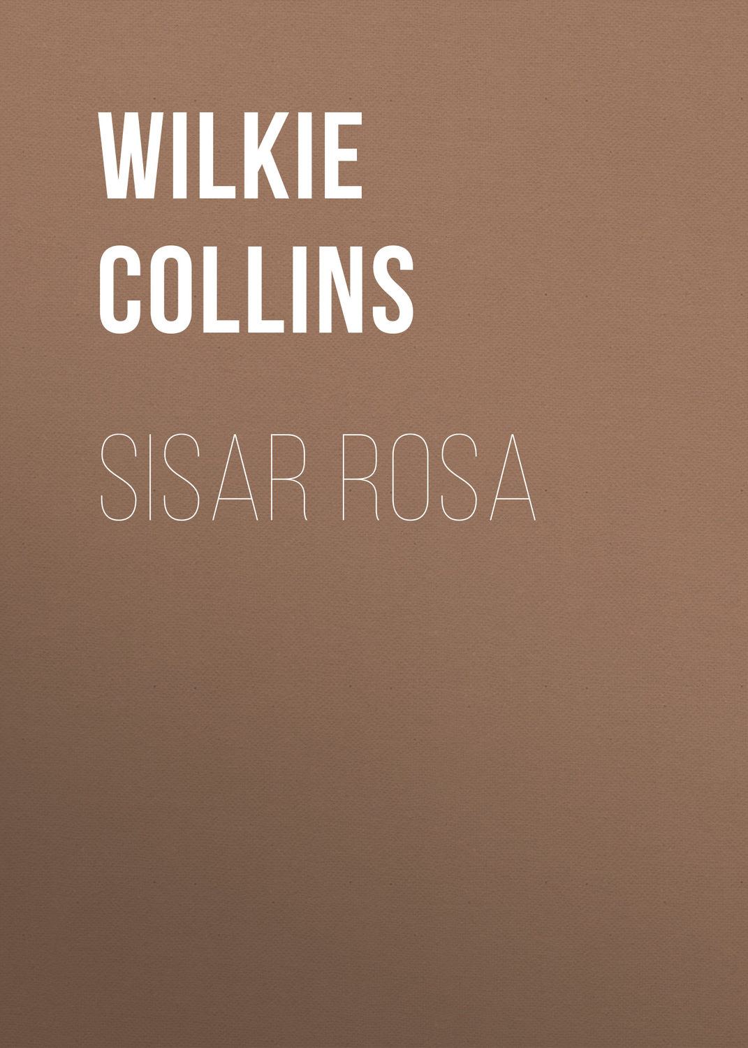 Обложка книги «Sisar Rosa»