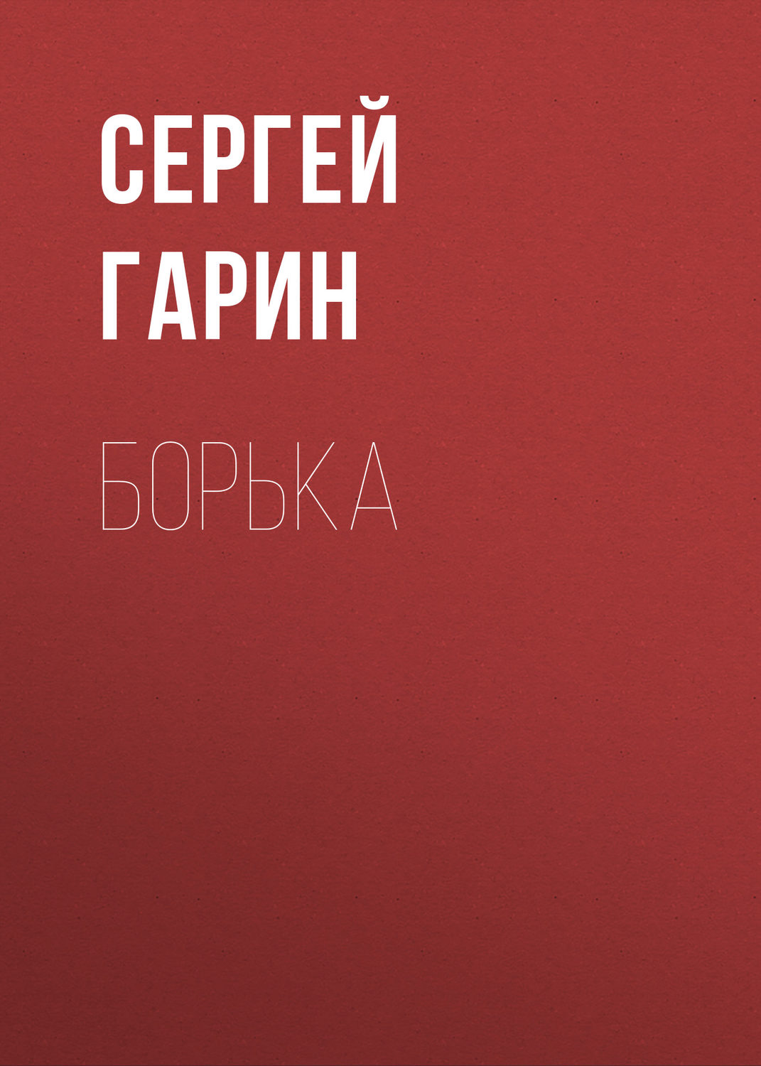 Обложка книги «Борька»
