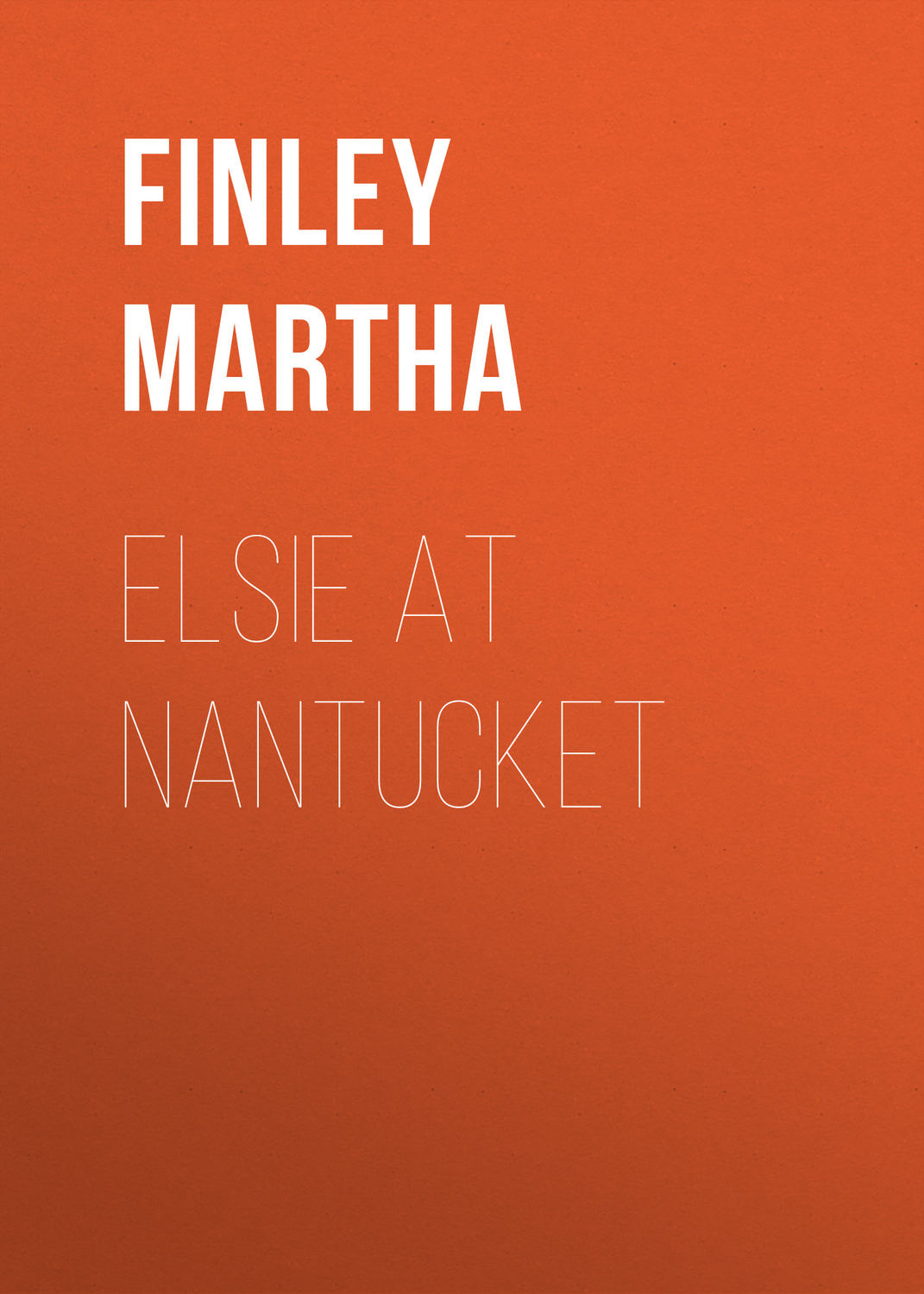 Обложка книги «Elsie at Nantucket»