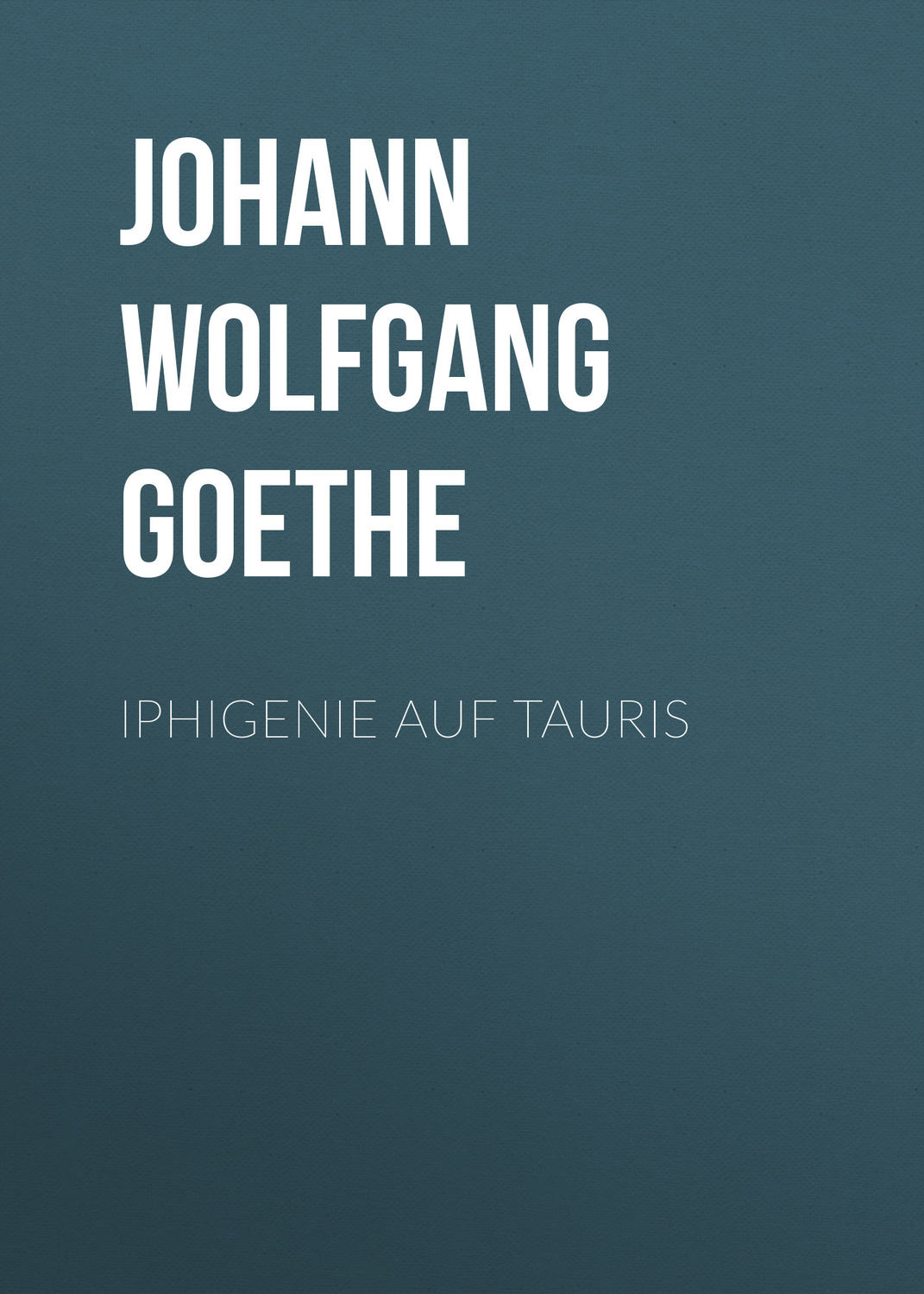Обложка книги «Iphigenie auf Tauris»