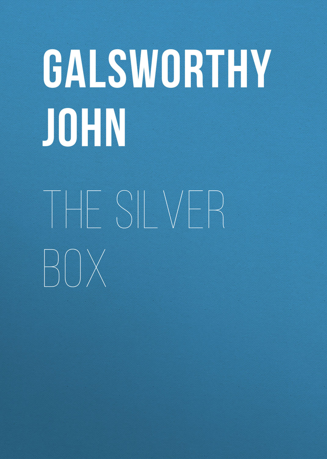 Обложка книги «The Silver Box»