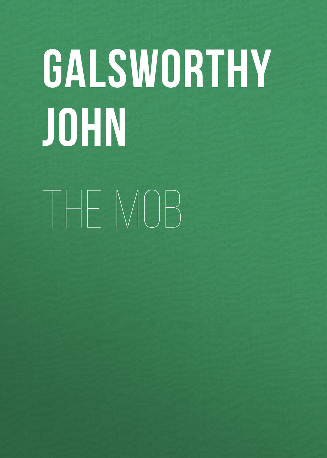 Обложка книги «The Mob»