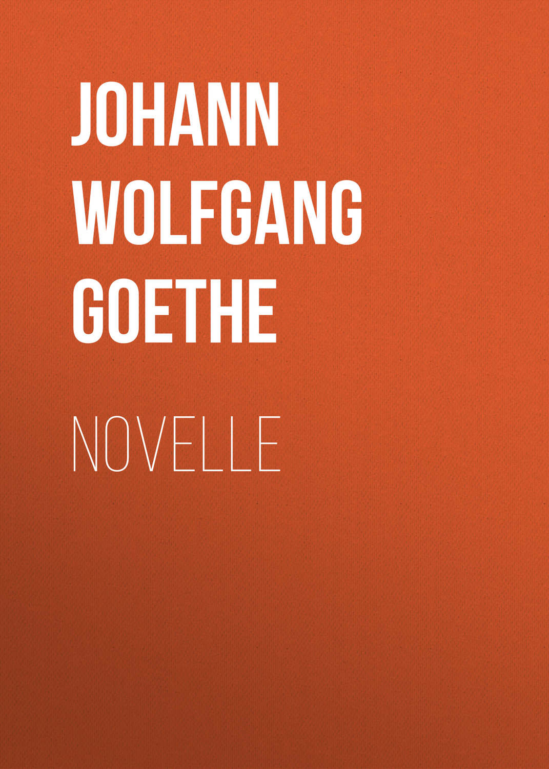 Обложка книги «Novelle»