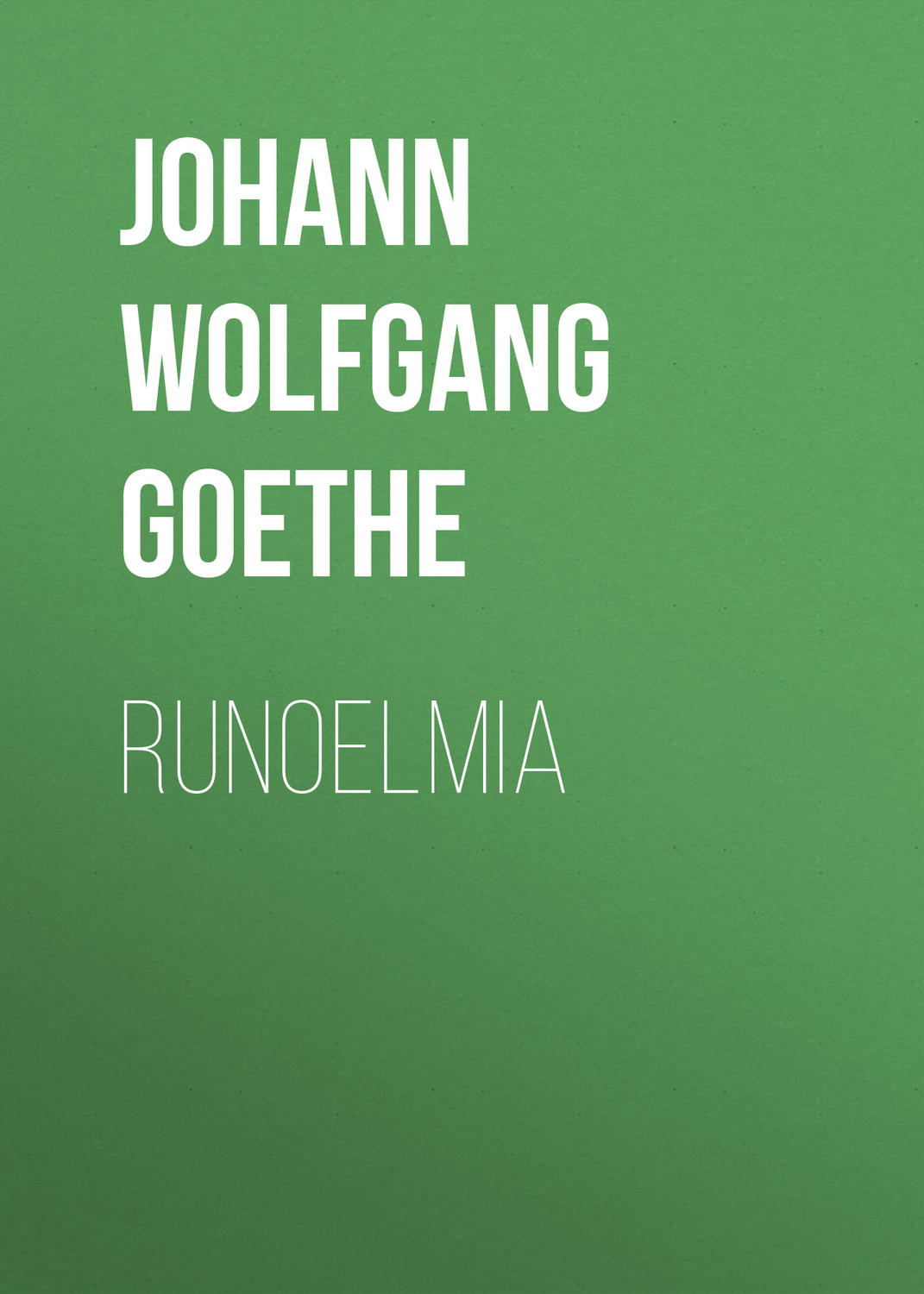 Обложка книги «Runoelmia»