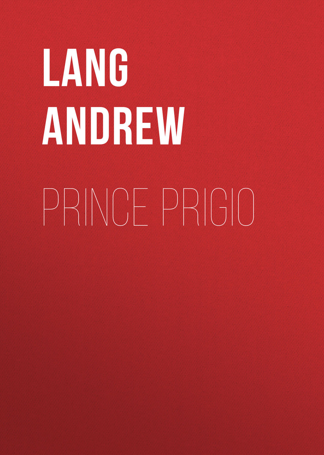 Обложка книги «Prince Prigio»