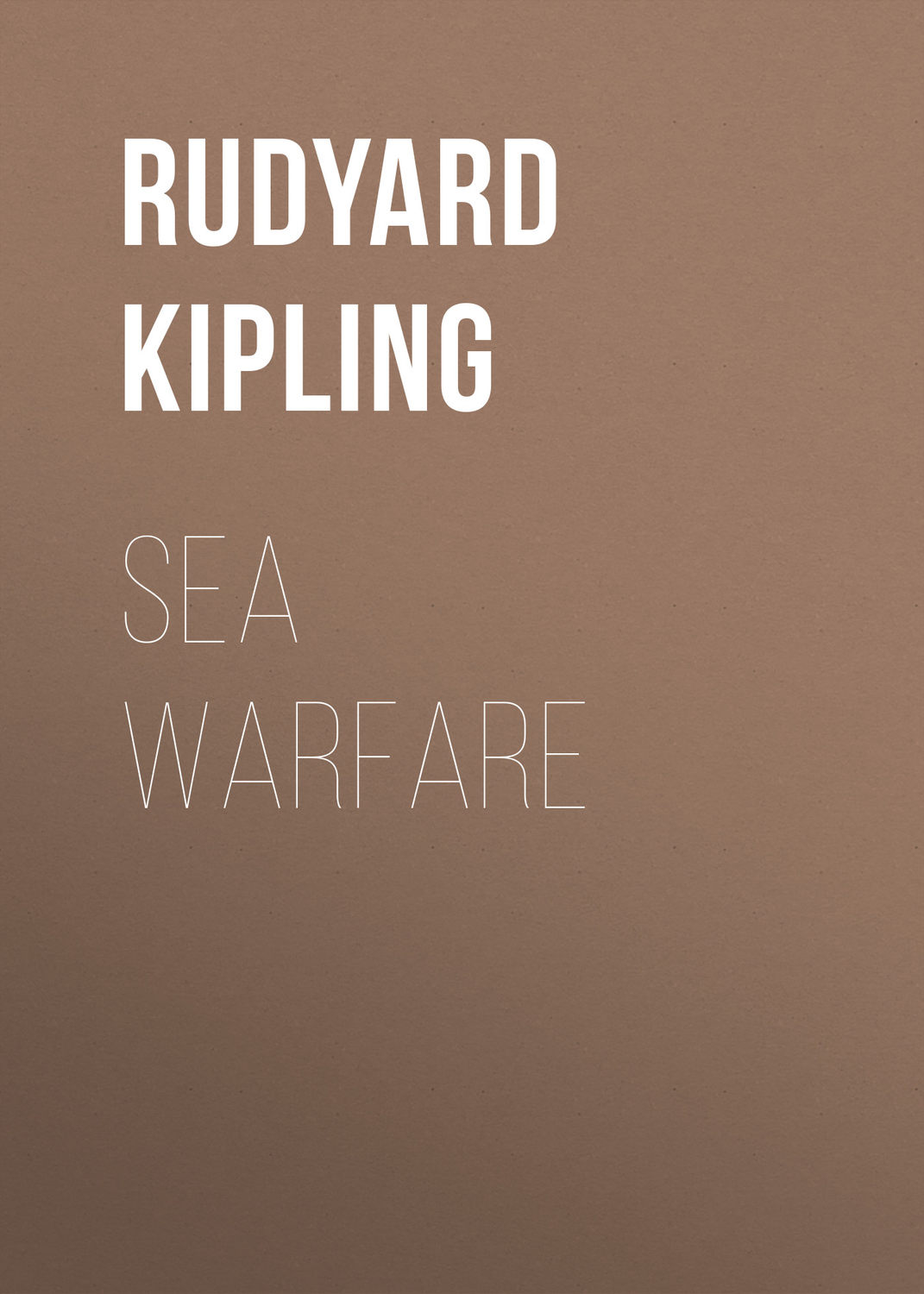 Обложка книги «Sea Warfare»