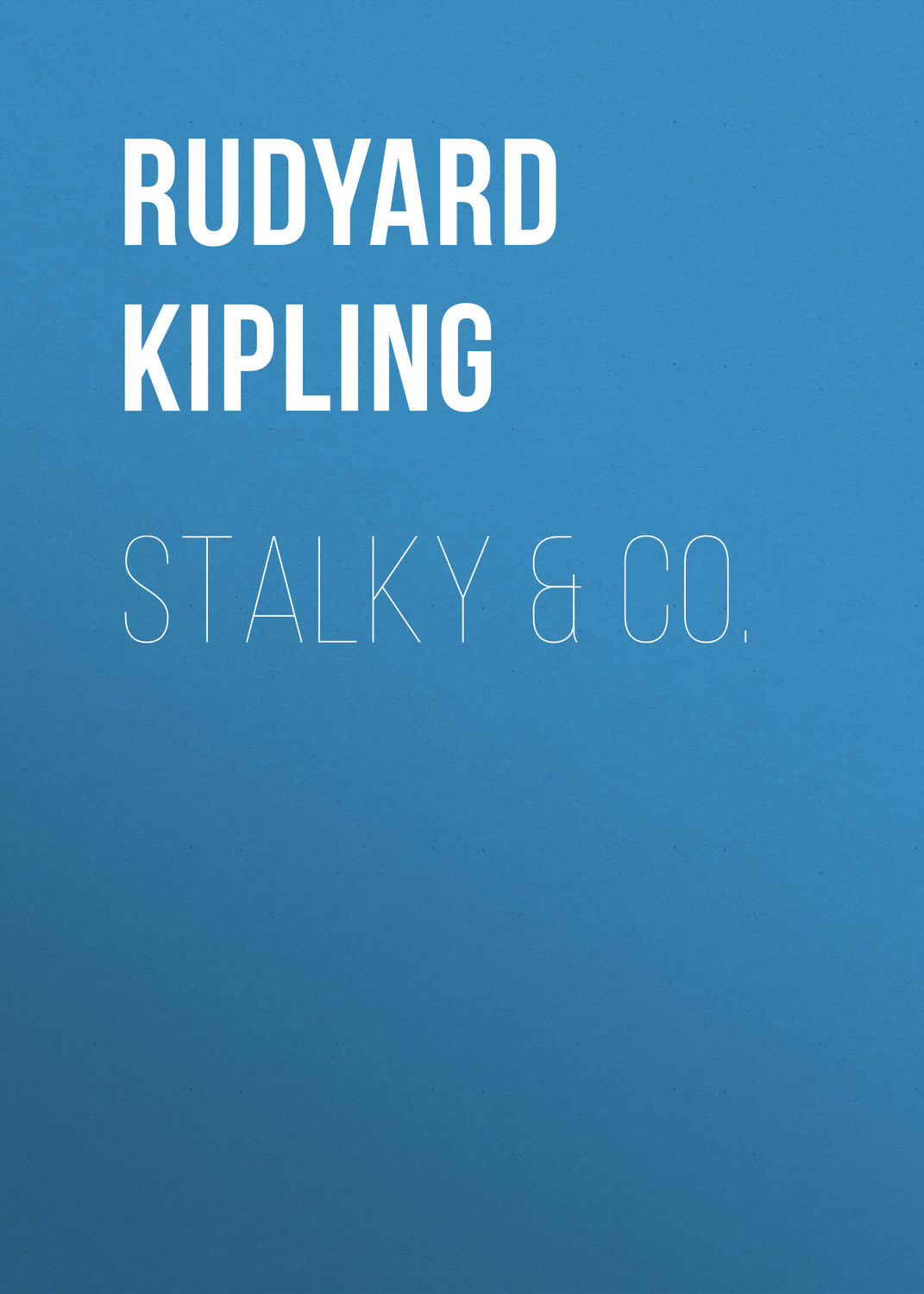 Обложка книги «Stalky & Co.»