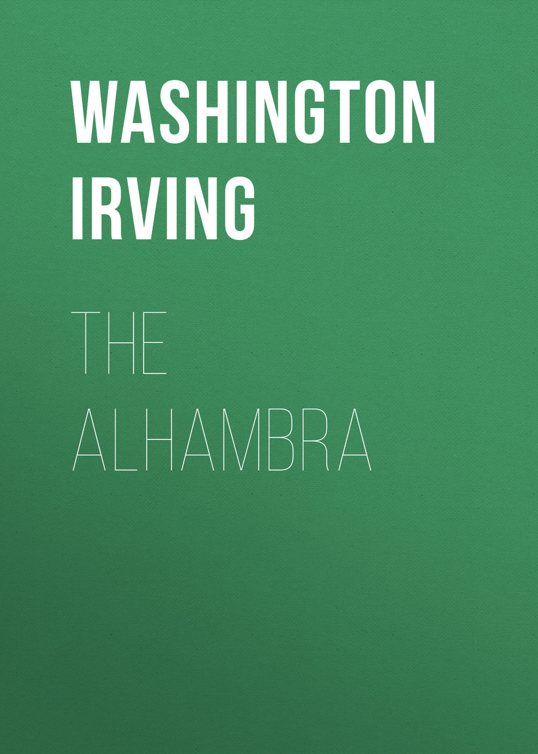 Обложка книги «The Alhambra»