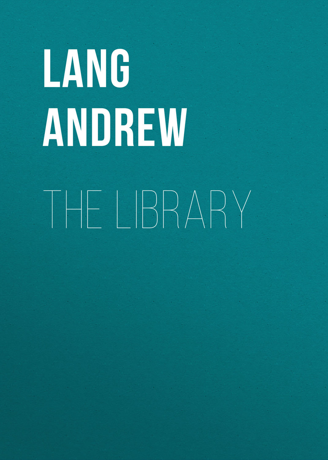 Обложка книги «The Library»