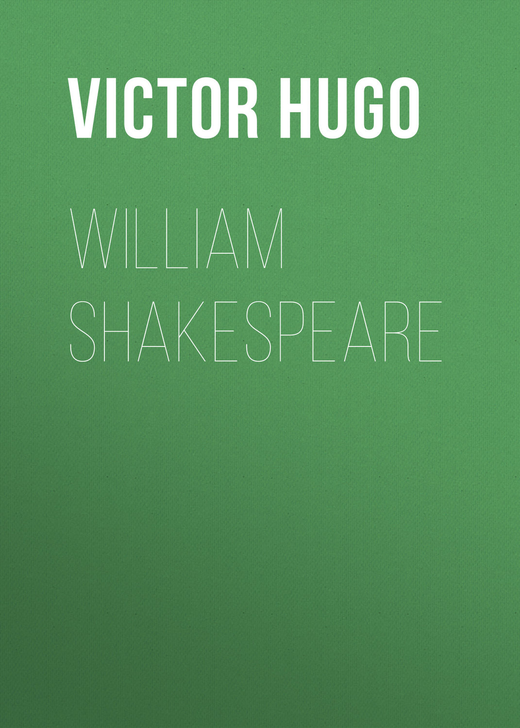 Обложка книги «William Shakespeare»