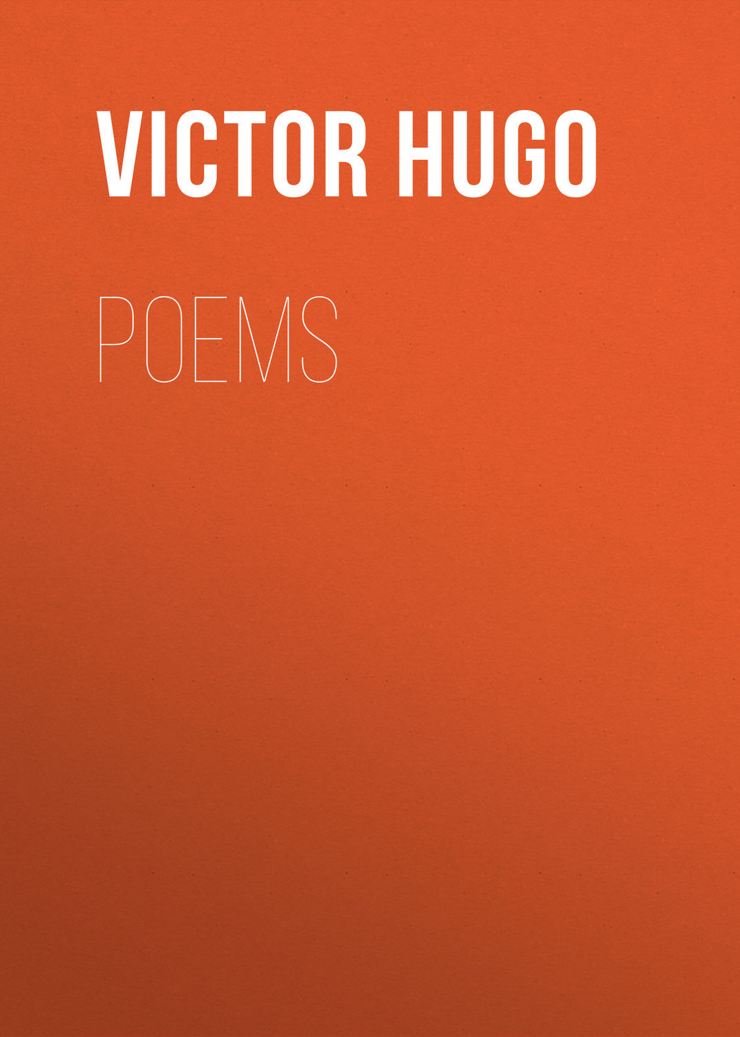 Обложка книги «Poems»