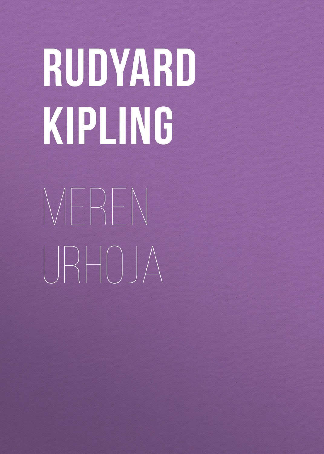 Обложка книги «Meren urhoja»