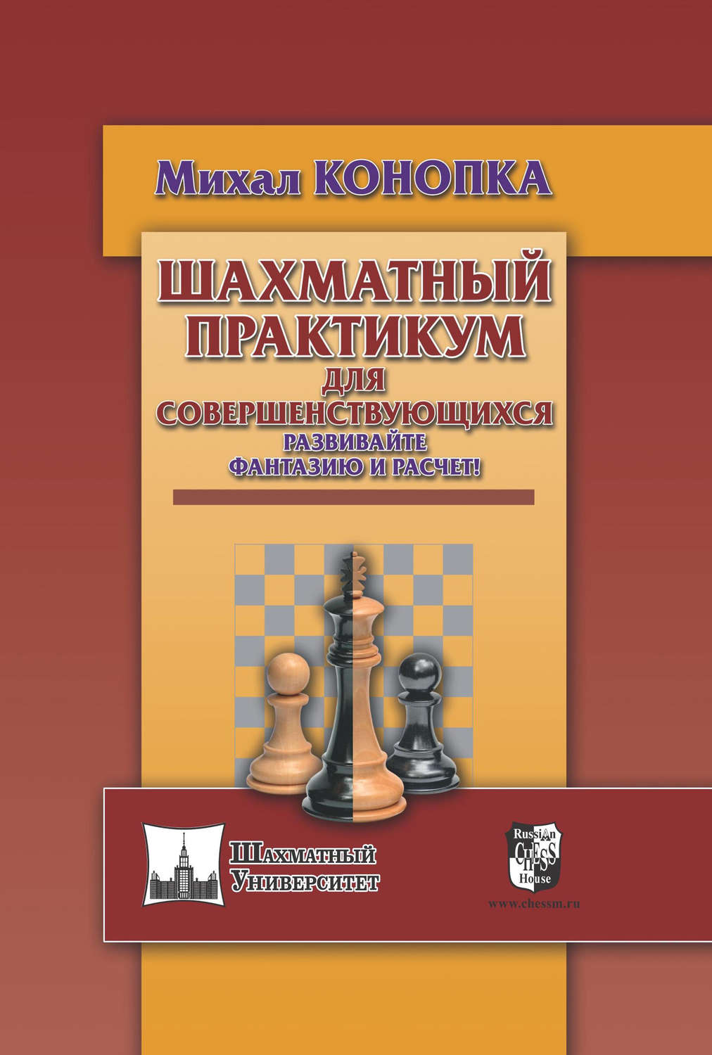 Обложка книги «Шахматный практикум для совершенствующихся. Развивайте фантазию и расчет!»