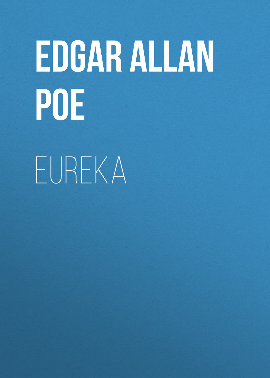 Обложка книги «Eureka»