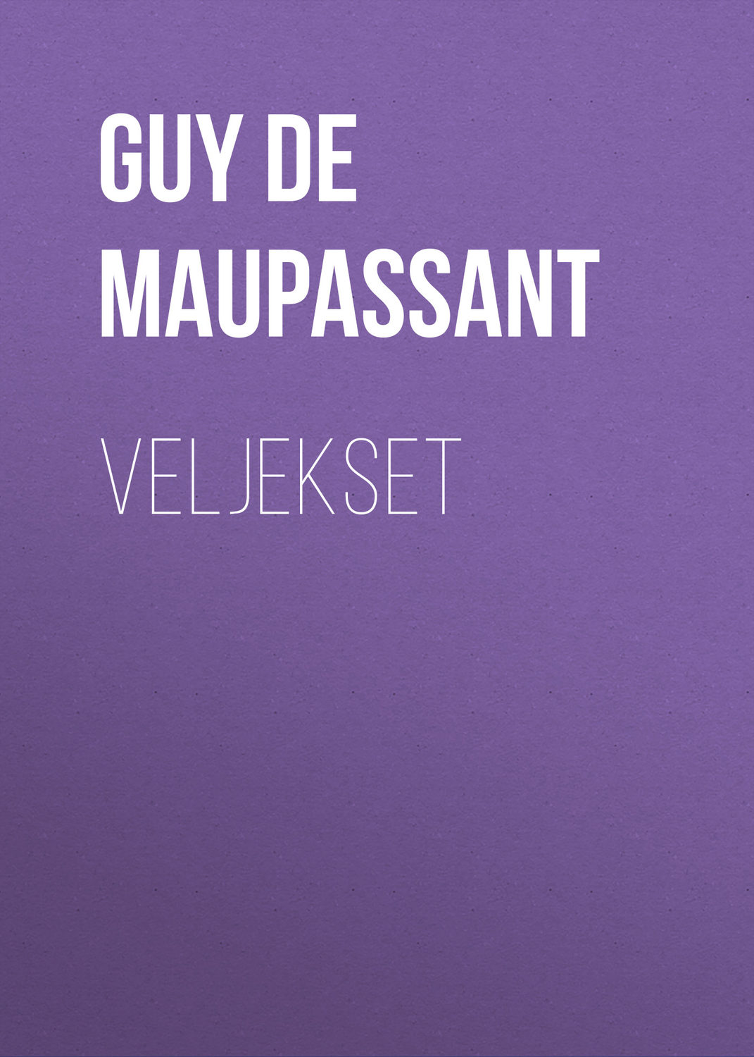 Обложка книги «Veljekset»