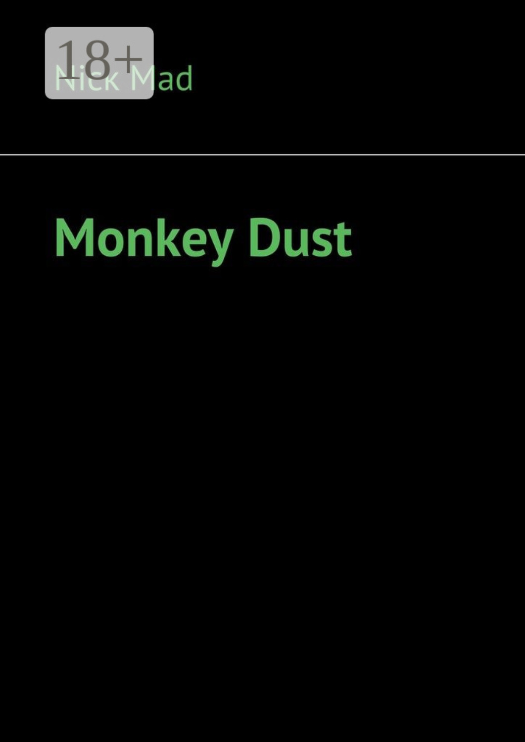 Обложка книги «Monkey Dust»