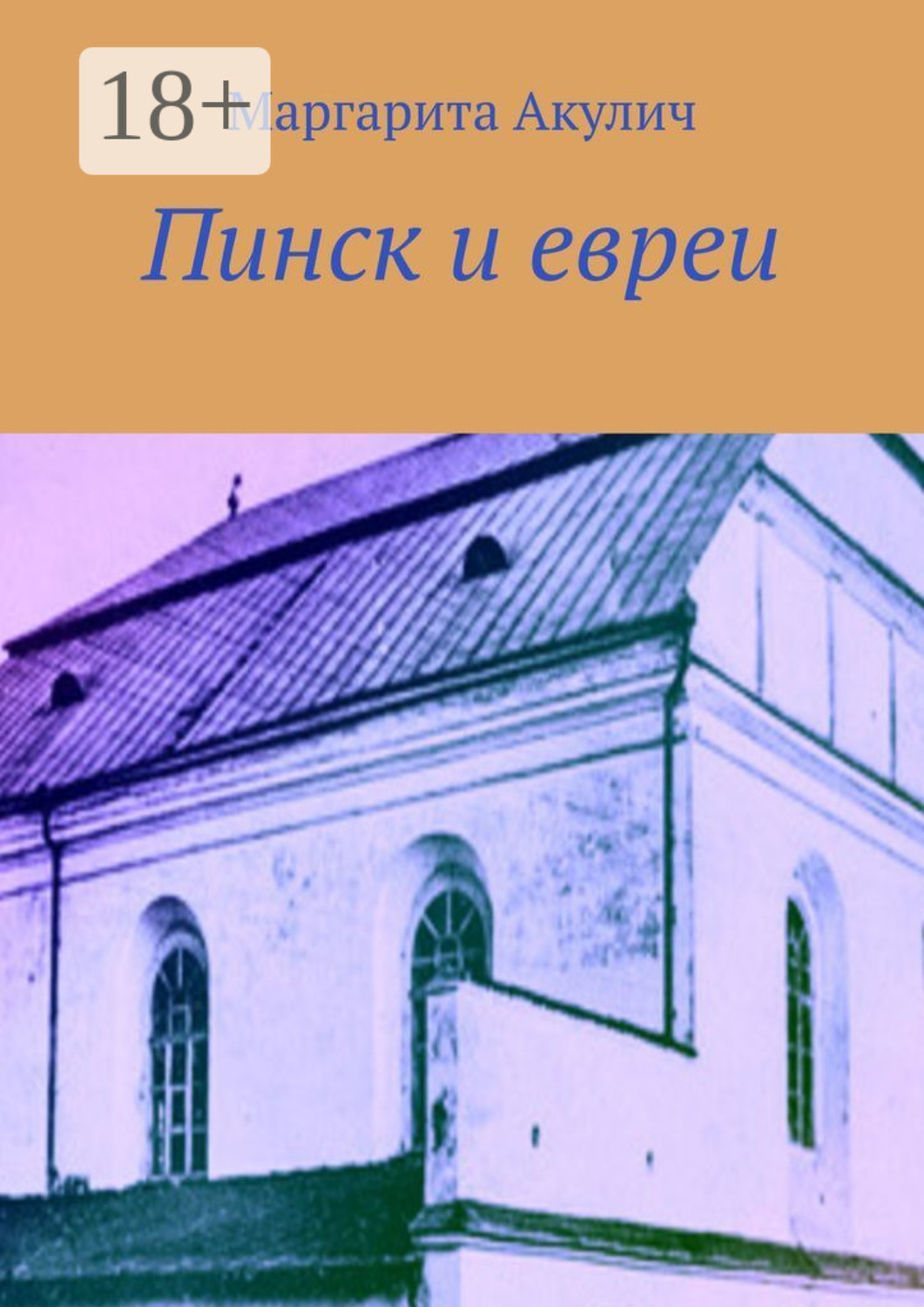 Обложка книги «Пинск и евреи. История, Холокост, наши дни»