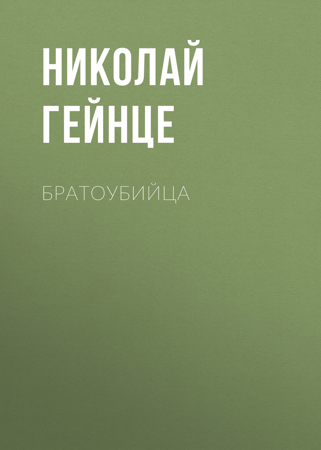 Обложка книги «Братоубийца»