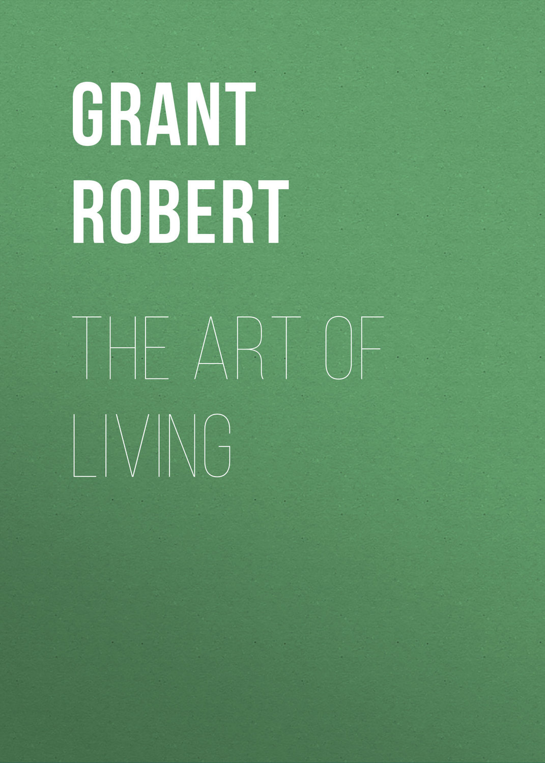 Обложка книги «The Art of Living»