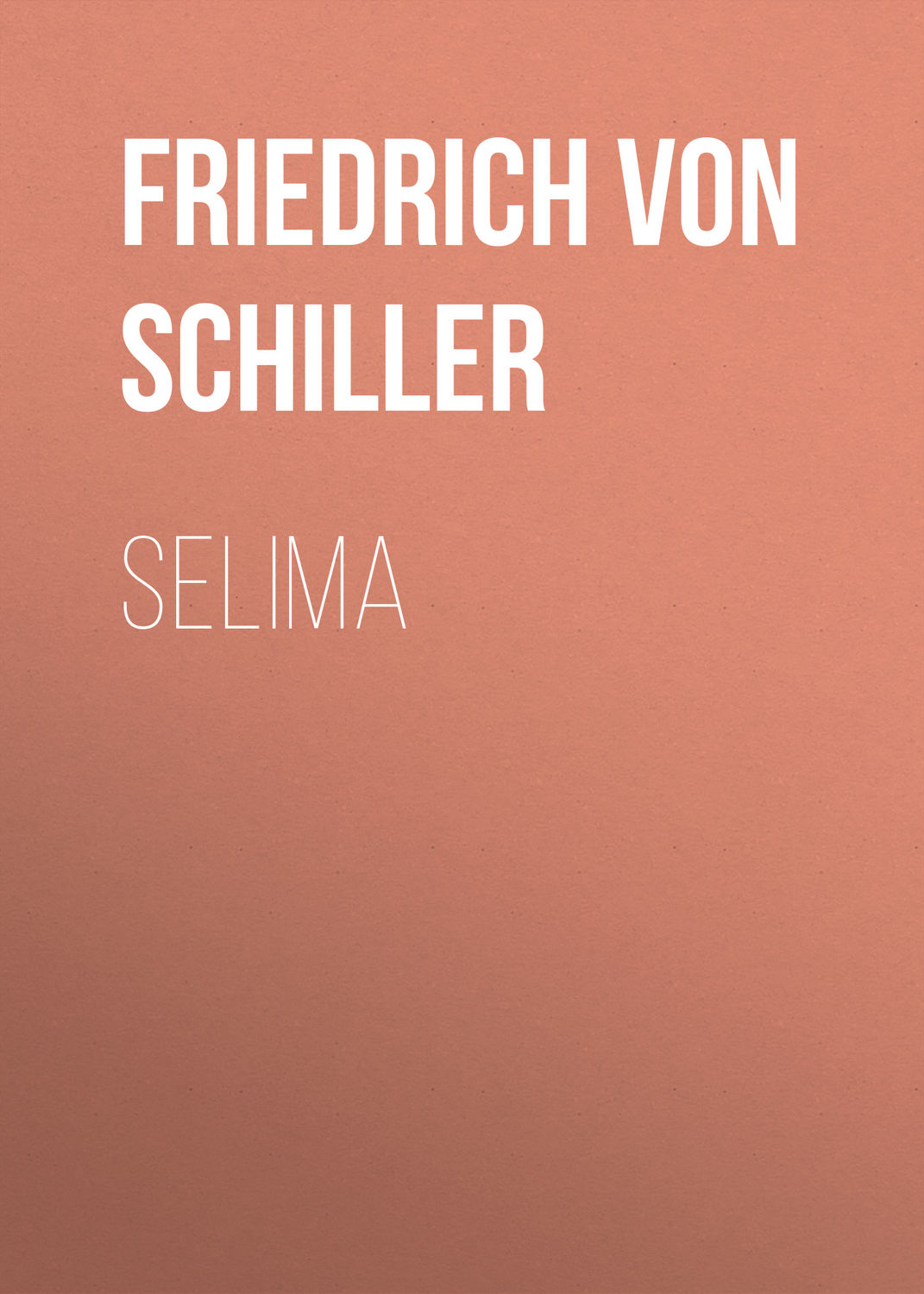 Обложка книги «Selima»