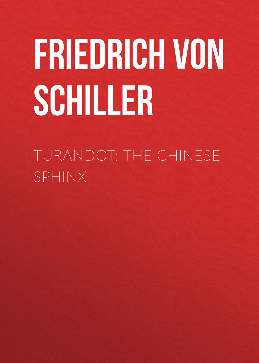 Обложка книги «Turandot: The Chinese Sphinx»